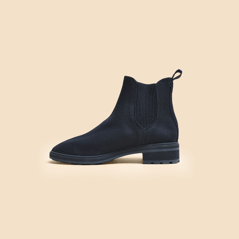 Rothy - Women - The Lug Boot - Onyx Black Rothy New Launch shoe designs