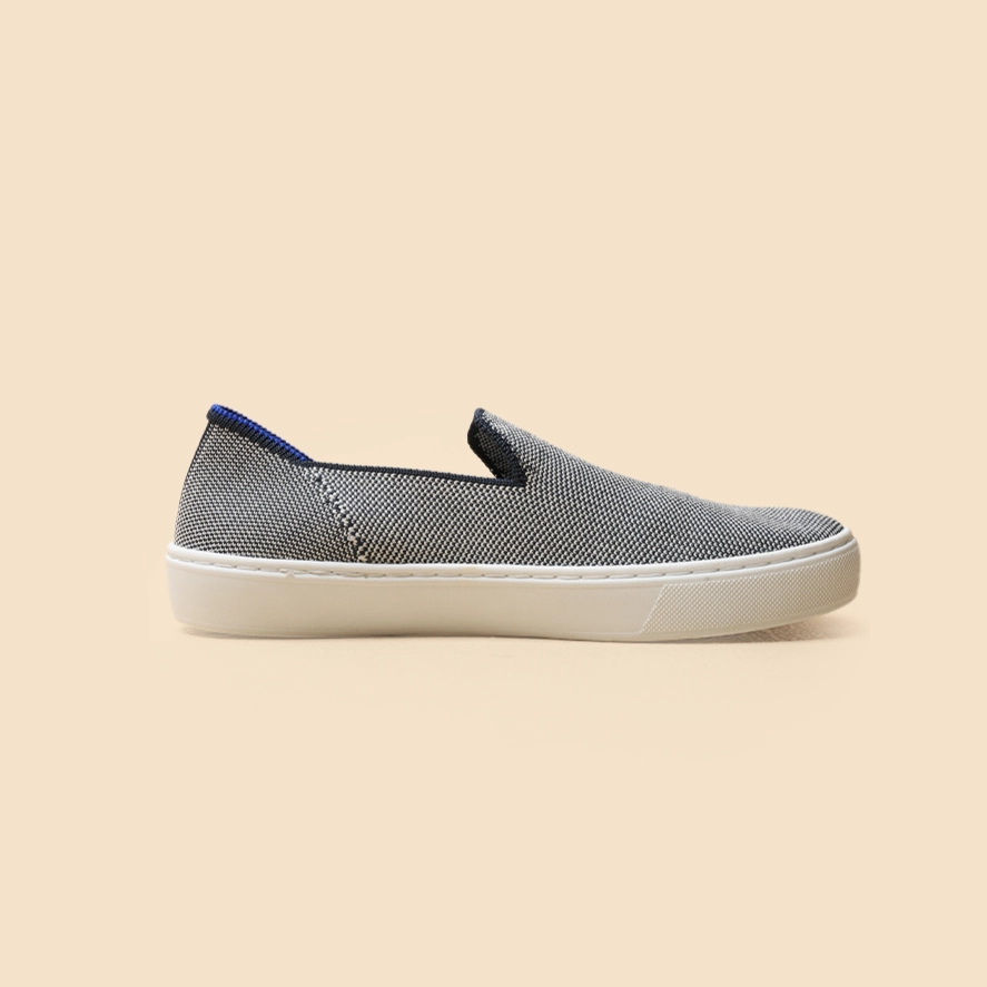Rothy - Women - The Original Slip On Sneaker - Blue Rothy New Launch shoe designs