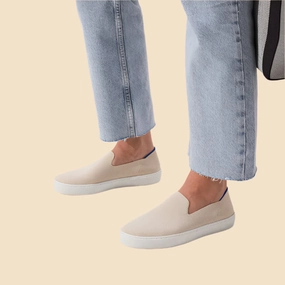 Rothy - Women - The Original Slip On Sneaker - Sand Rothy New Launch innovative shoe styles