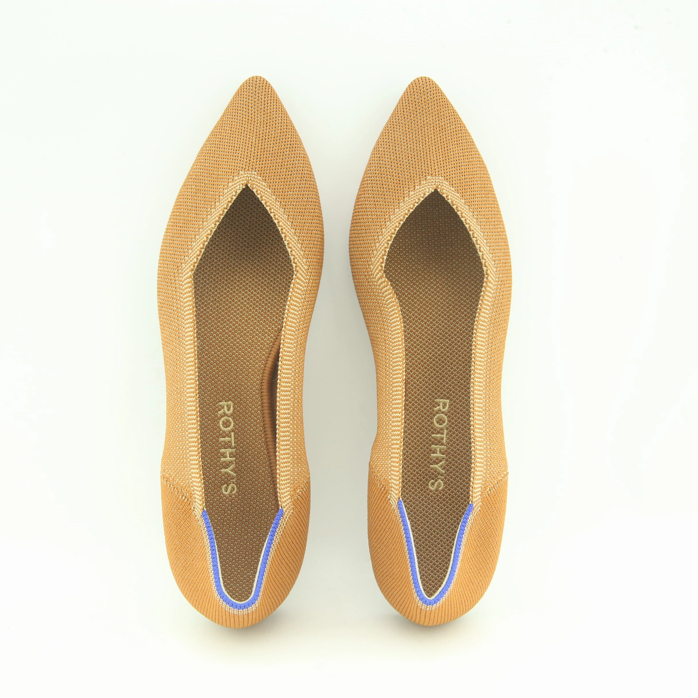 Rothy - Women - The Point - Amber Textile Rothy New Launch shoe designs