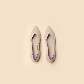 Rothy - Women - The Point - Beige Rothy New Launch innovative shoe styles