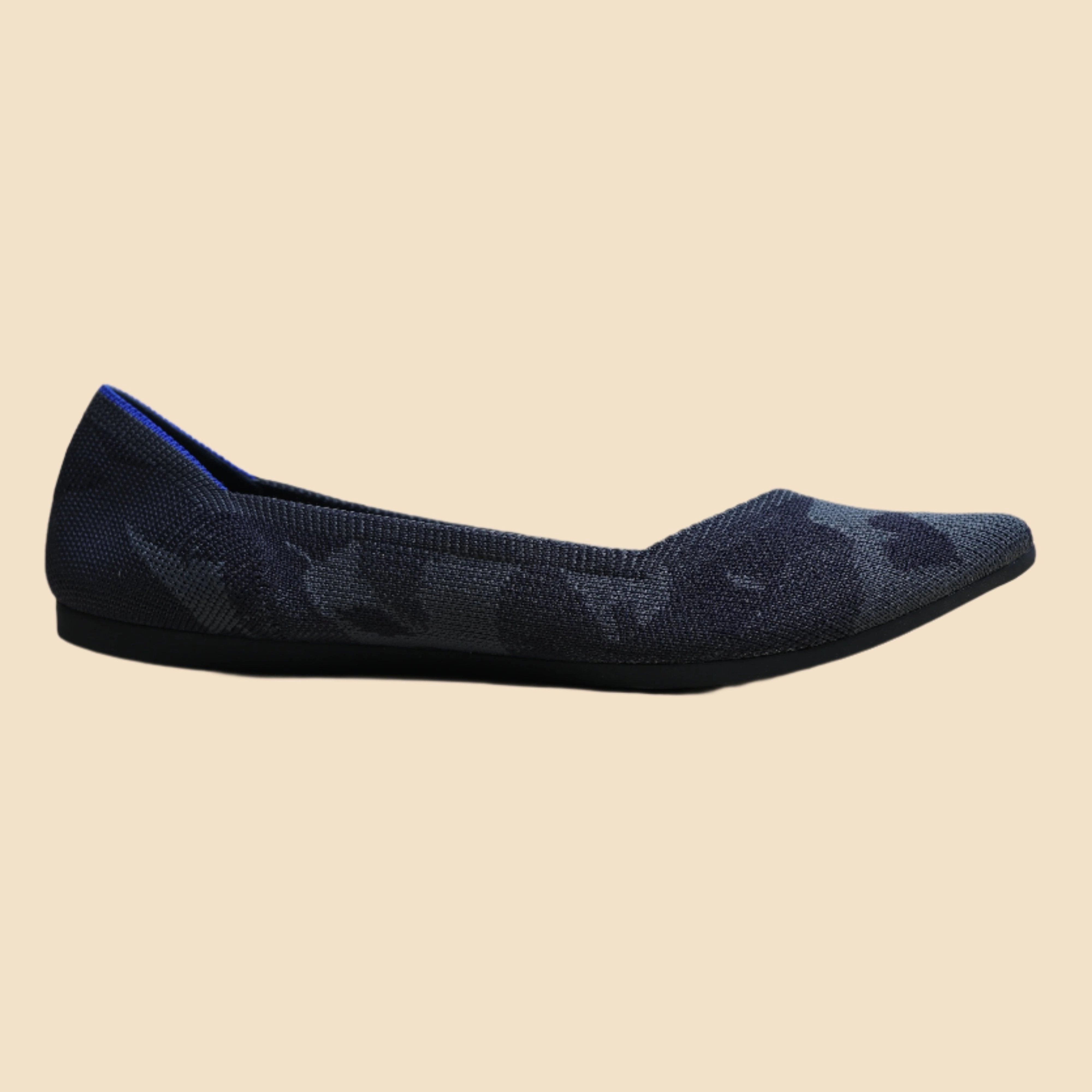 Rothy - Women - The Point - Black Gray Rothy New Launch shoe designs