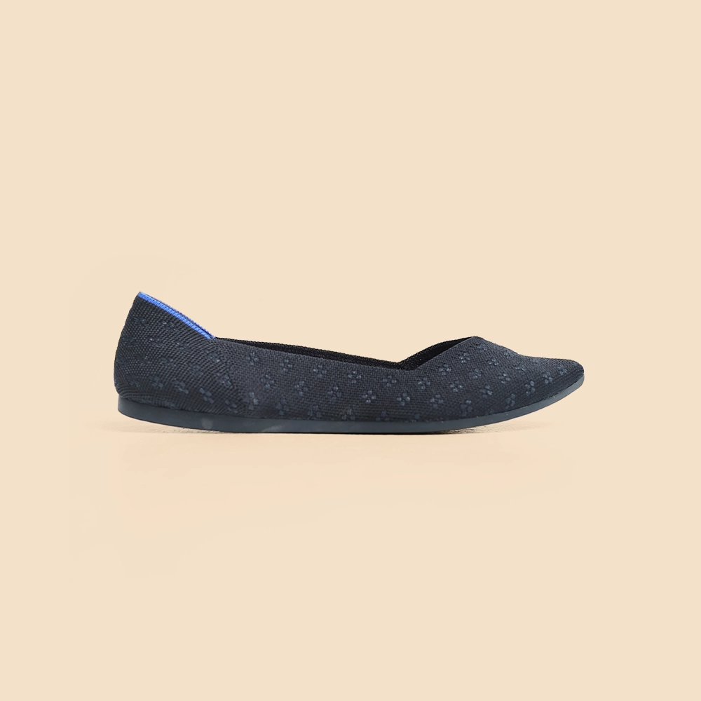 Rothy - Women - The Point - Black Pointed Rothy New Launch shoe designs