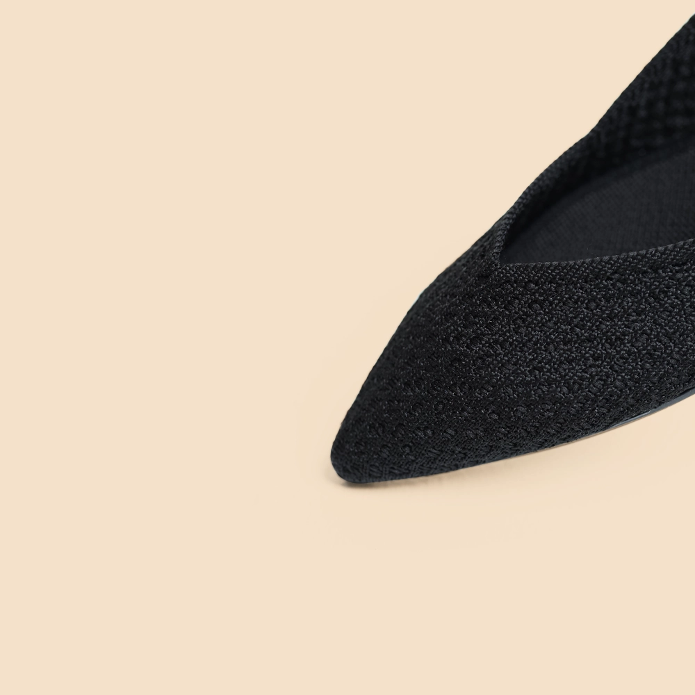 Rothy - Women - The Point - Black Rothy New Launch shoe designs