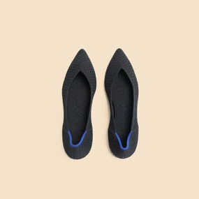 Rothy - Women - The Point - Black Rothy New Launch innovative shoe styles