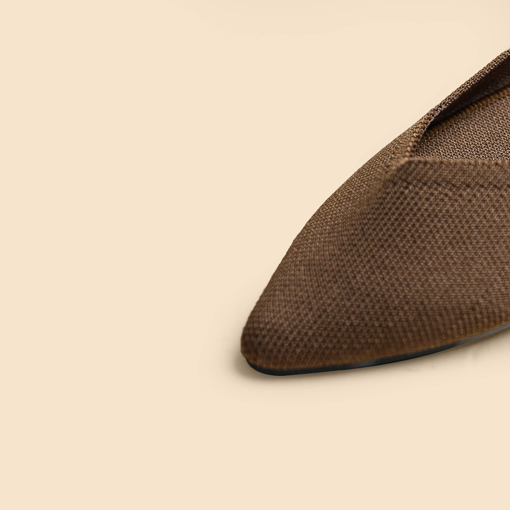 Rothy - Women - The Point - Brown Driftwood Rothy New Launch shoe designs