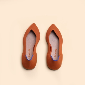 Rothy - Women - The Point - Brown Rothy New Launch innovative shoe styles