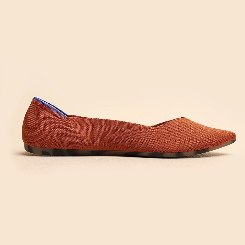 Rothy - Women - The Point - Brown Rothy New Launch shoe designs