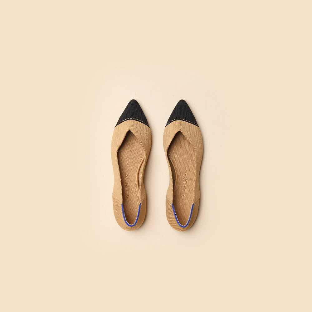 Rothy - Women - The Point - Camel Captoe Rothy New Launch innovative shoe styles