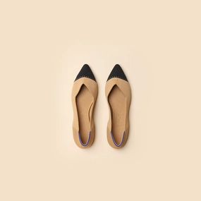 Rothy - Women - The Point - Camel Captoe Rothy New Launch innovative shoe styles