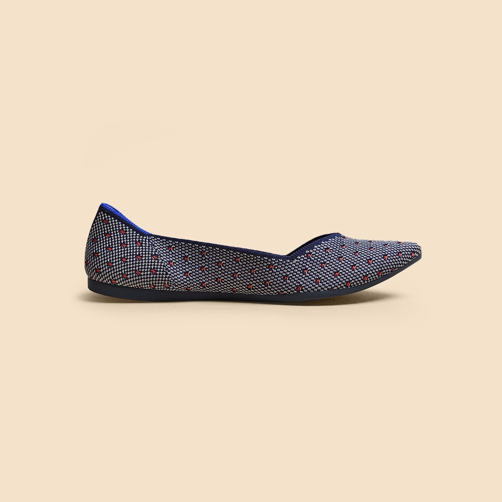 Rothy - Women - The Point - Coral Dot Rothy New Launch shoe designs