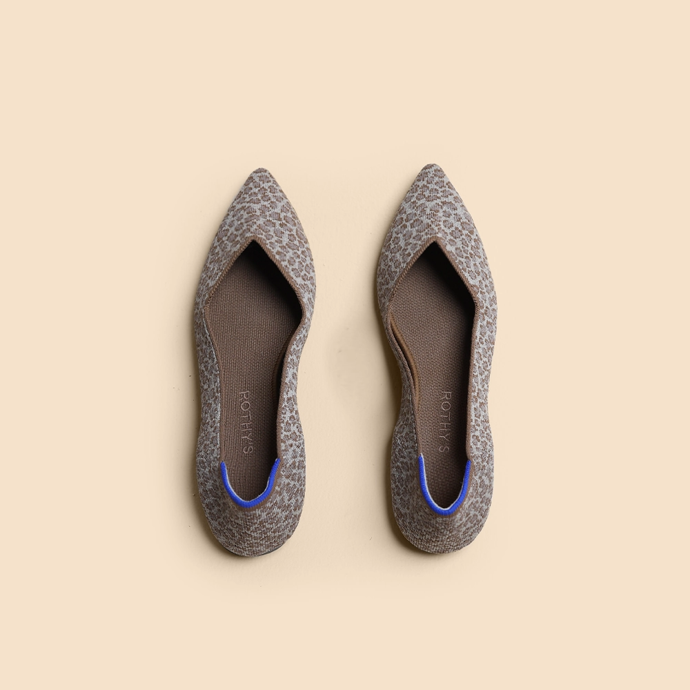Rothy - Women - The Point - Driftwood Rothy New Launch innovative shoe styles