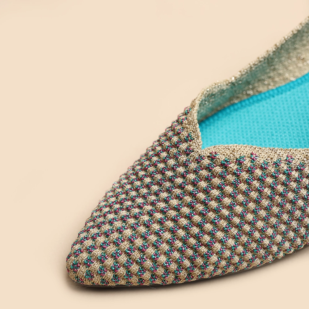 Rothy - Women - The Point - Golden Rothy New Launch shoe designs