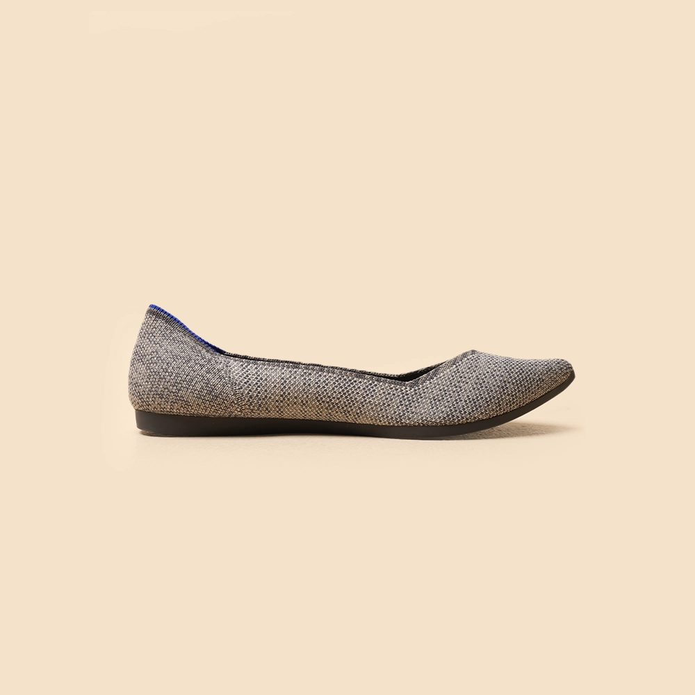 Rothy - Women - The Point - Gray Rothy New Launch shoe designs