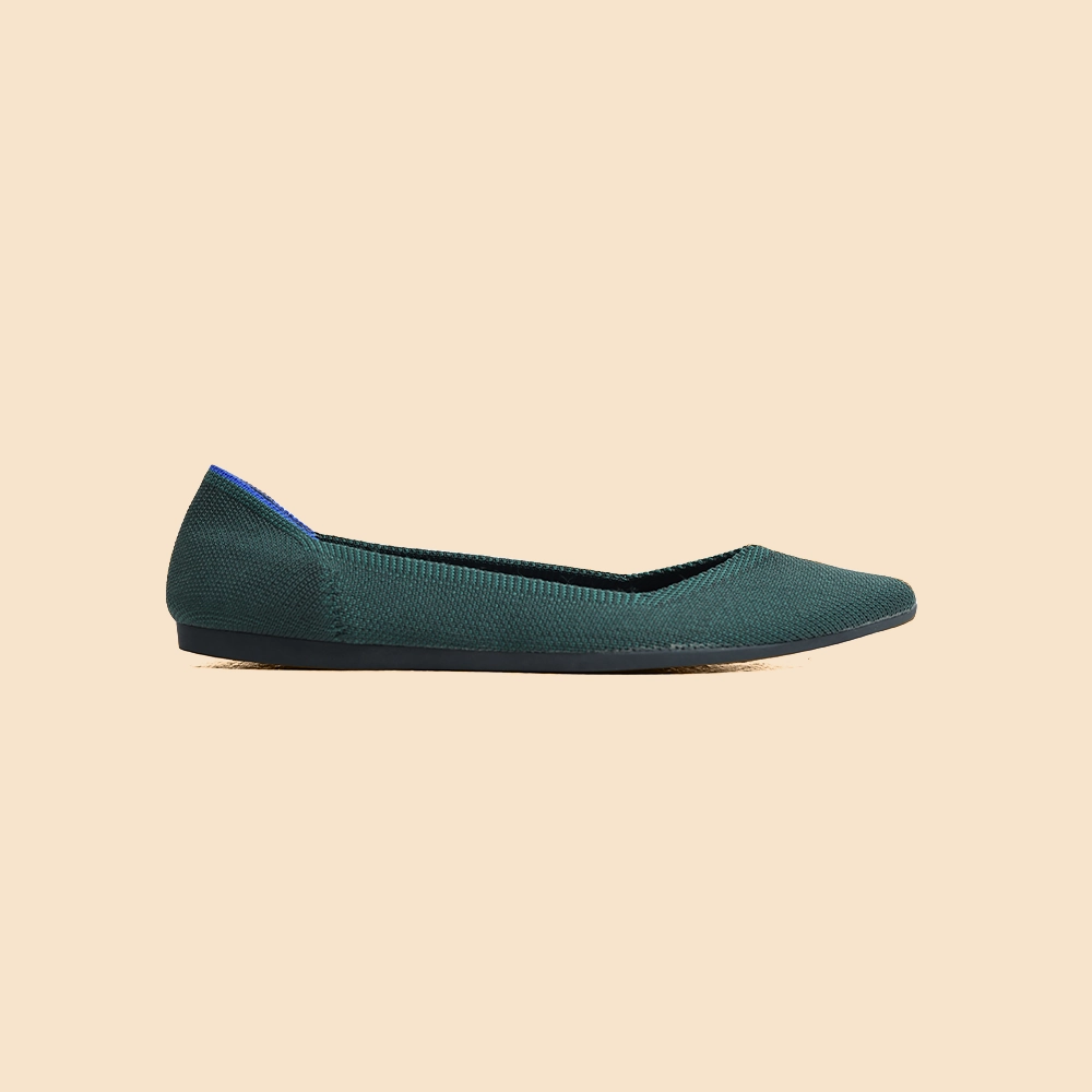 Rothy - Women - The Point - Green Rothy New Launch shoe designs