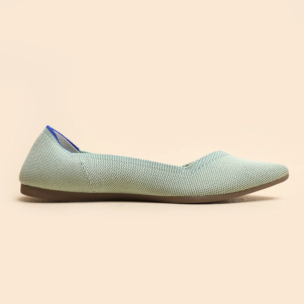 Rothy - Women - The Point - Green Rothy New Launch shoe designs