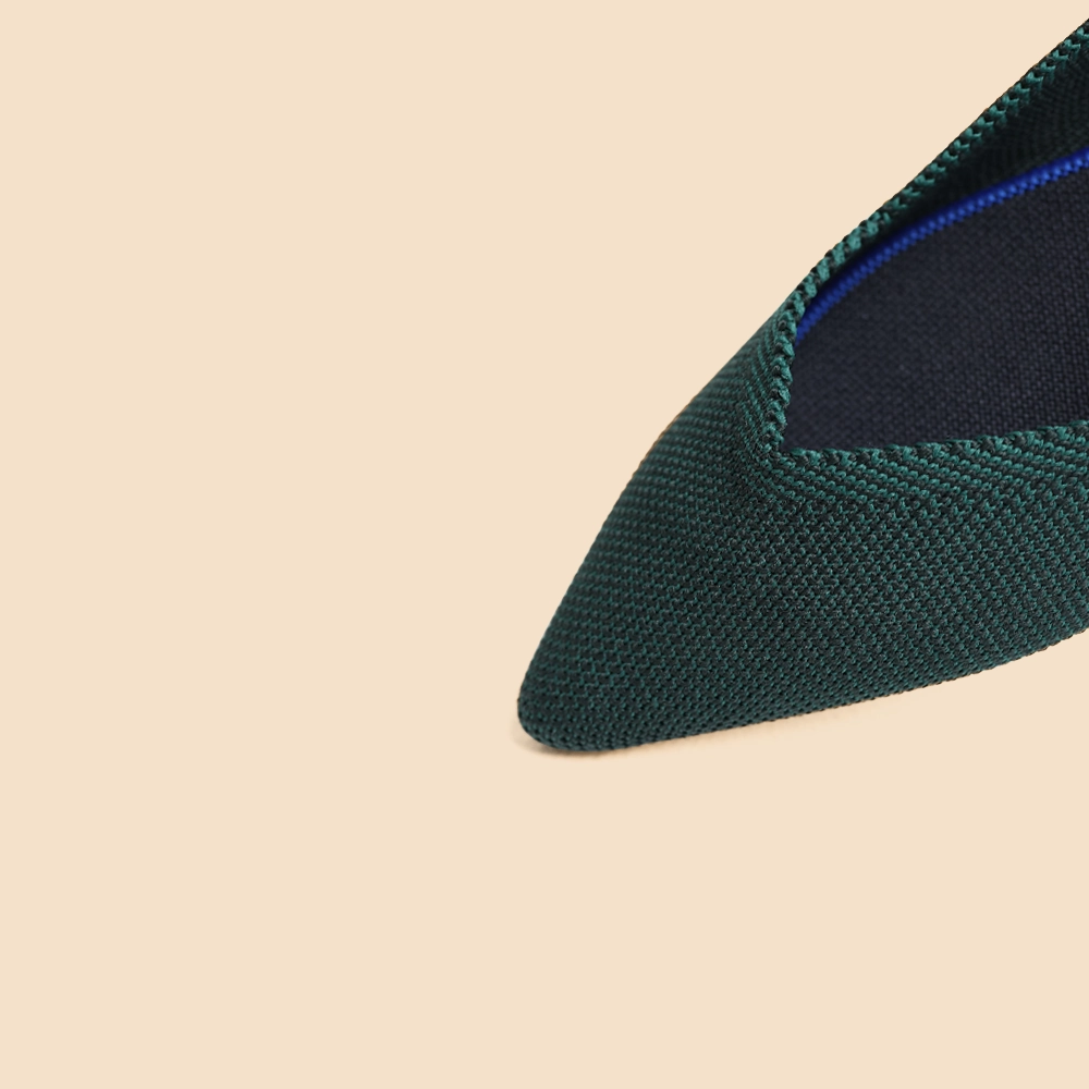 Rothy - Women - The Point - Green Rothy New Launch shoe designs