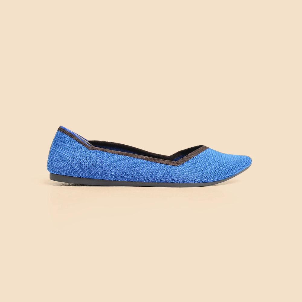 Rothy - Women - The Point - Lazuli Knit Fabric Rothy New Launch shoe designs