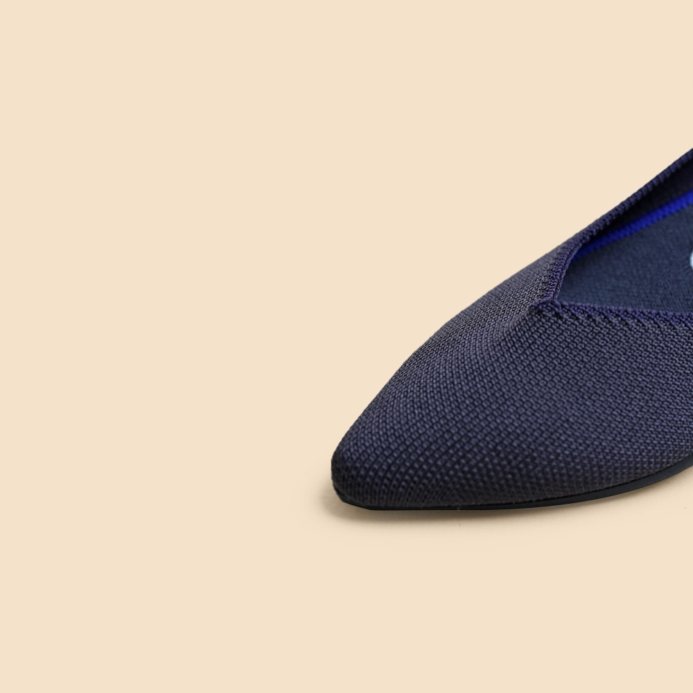 Rothy - Women - The Point - Mink (Black Sole) Rothy New Launch shoe designs