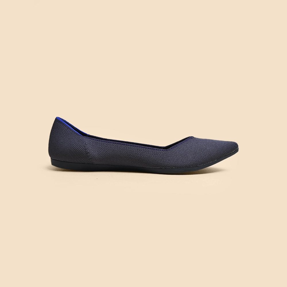 Rothy - Women - The Point - Mink (Black Sole) Rothy New Launch shoe designs