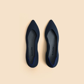 Rothy - Women - The Point - Navy Rothy New Launch innovative shoe styles