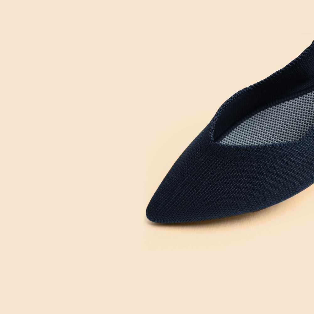 Rothy - Women - The Point - Navy Rothy New Launch shoe designs