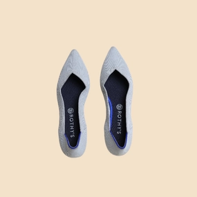 Rothy - Women - The Point - Off-White Rothy New Launch innovative shoe styles