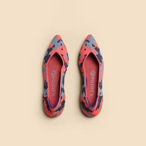 Rothy - Women - The Point - Orange Rothy New Launch innovative shoe styles