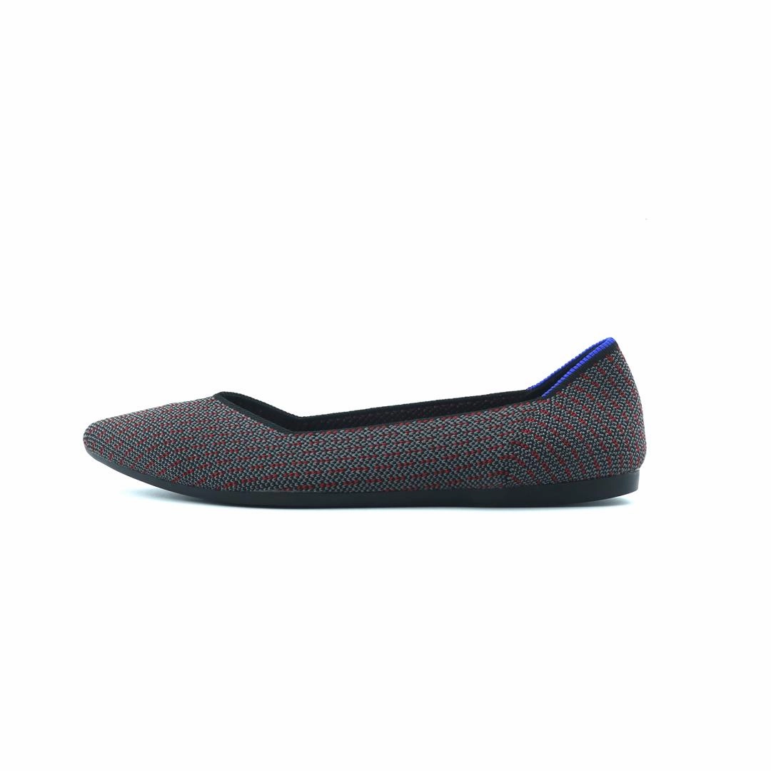 Rothy - Women - The Point - Pepper Pinstripe Point Rothy New Launch shoe designs