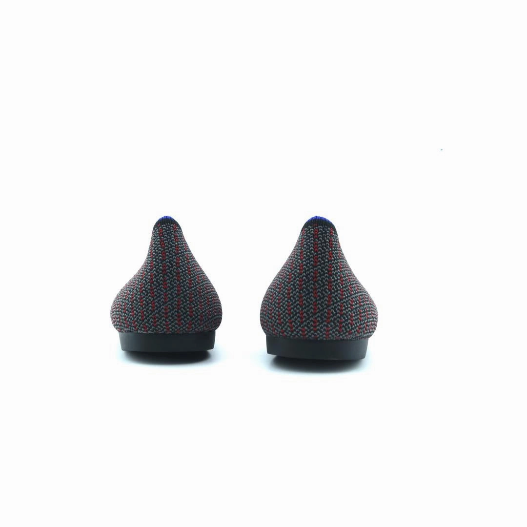 Rothy - Women - The Point - Pepper Pinstripe Point Rothy New Launch shoe designs