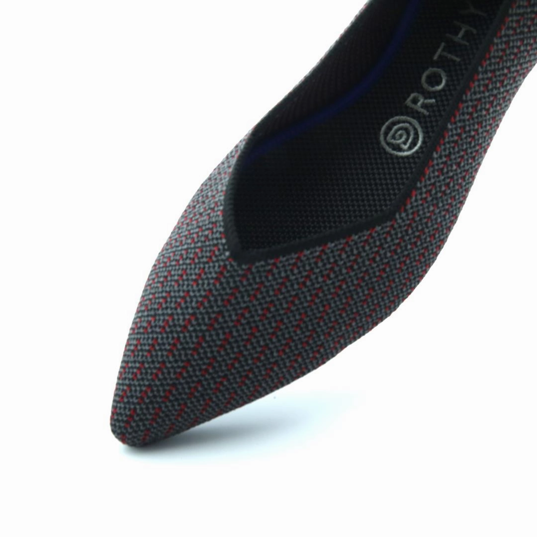 Rothy - Women - The Point - Pepper Pinstripe Point Rothy New Launch shoe designs