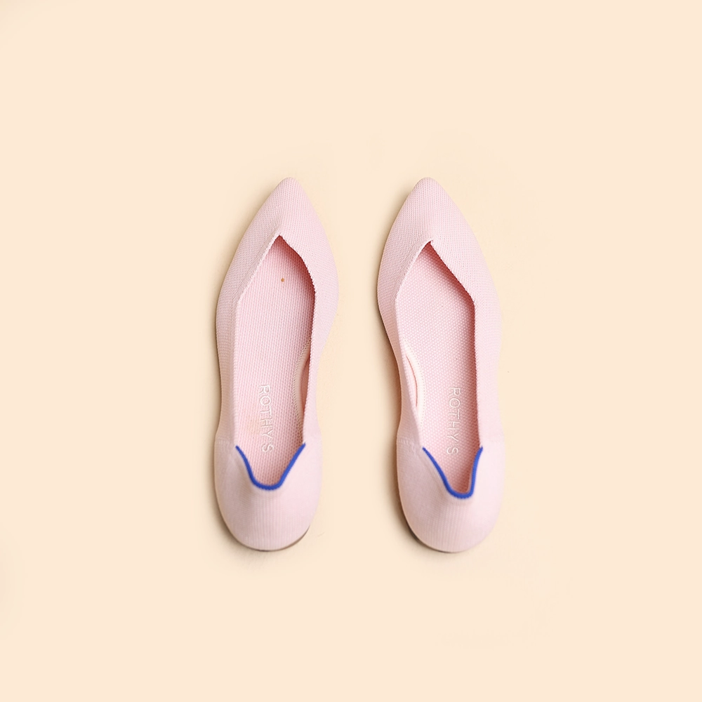 Rothy - Women - The Point - Pink Rothy New Launch shoe designs