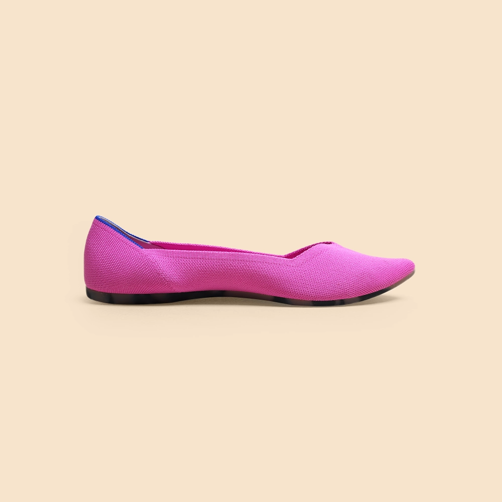 Rothy - Women - The Point - Pink Rothy New Launch shoe designs