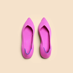 Rothy - Women - The Point - Pink Rothy New Launch innovative shoe styles
