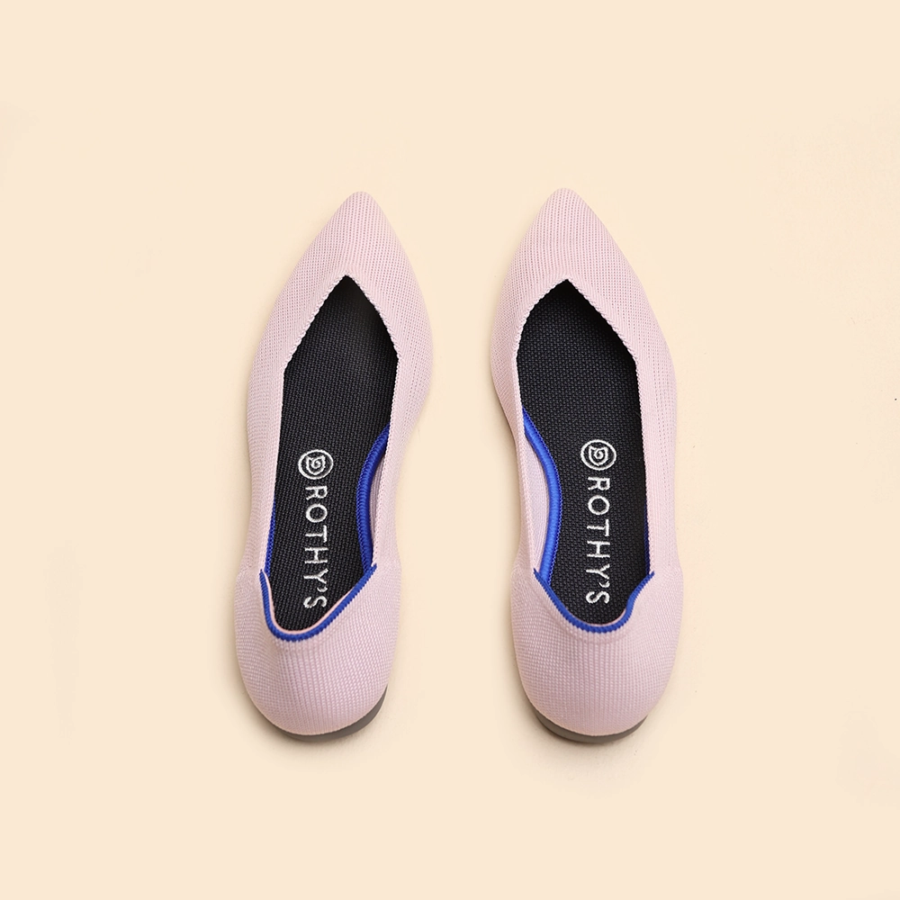 Rothy - Women - The Point - Pink Rothy New Launch innovative shoe styles