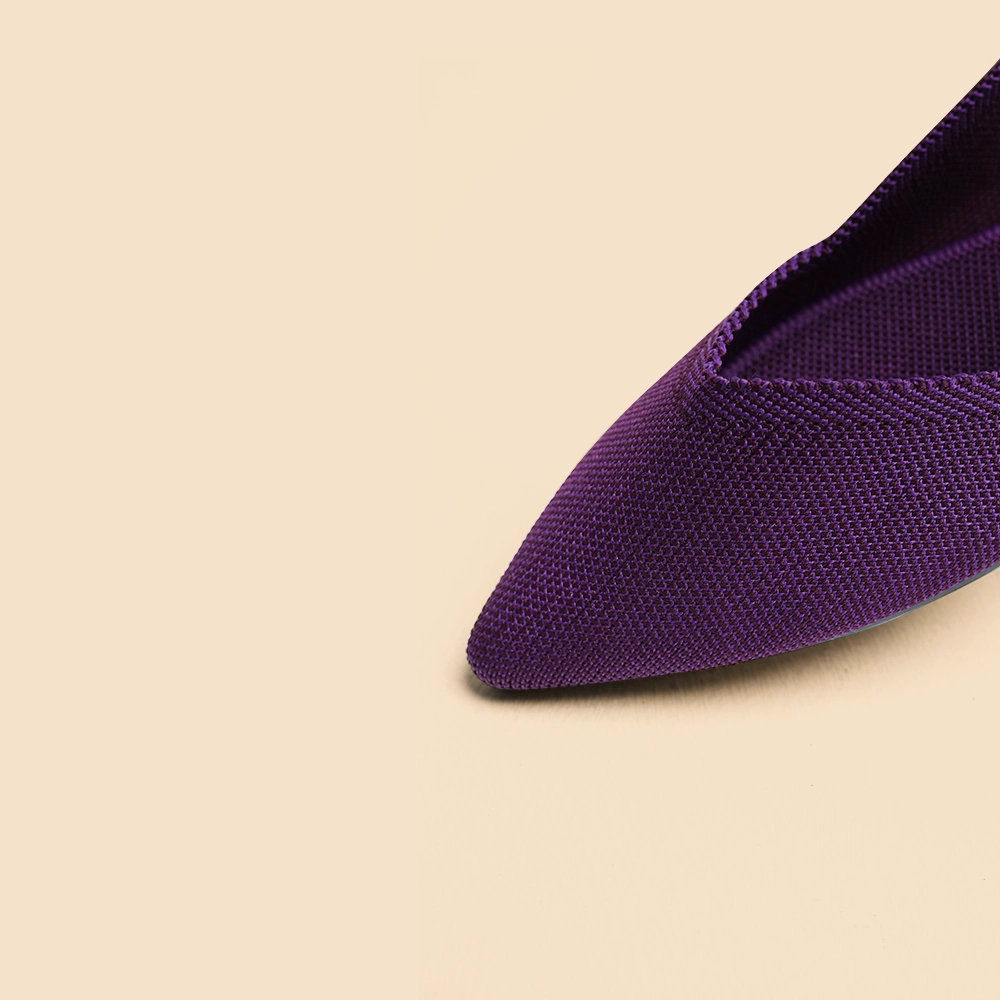 Rothy - Women - The Point - Purple Rothy New Launch shoe designs