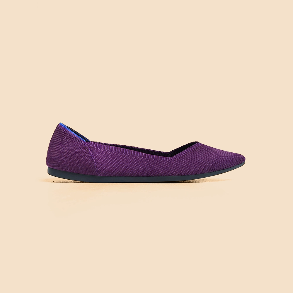 Rothy - Women - The Point - Purple Rothy New Launch shoe designs