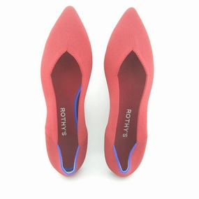Rothy - Women - The Point - Red Rothy New Launch innovative shoe styles