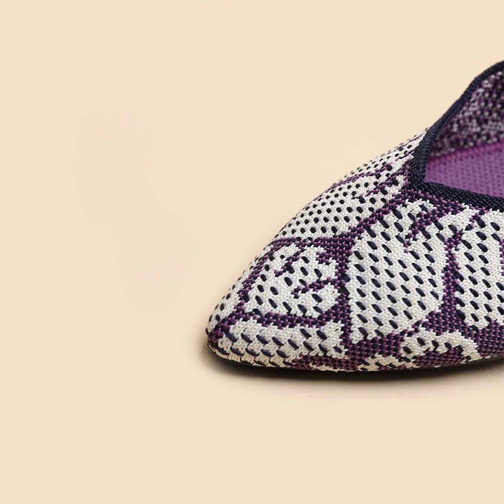 Rothy - Women - The Point - Violet Wisteria Rothy New Launch shoe designs