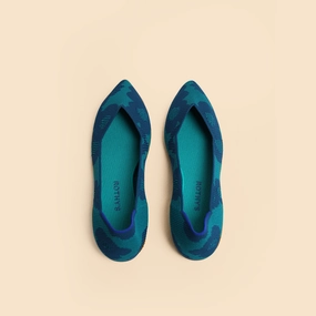 Rothy - Women - The Point - Water Poppy Rothy New Launch innovative shoe styles