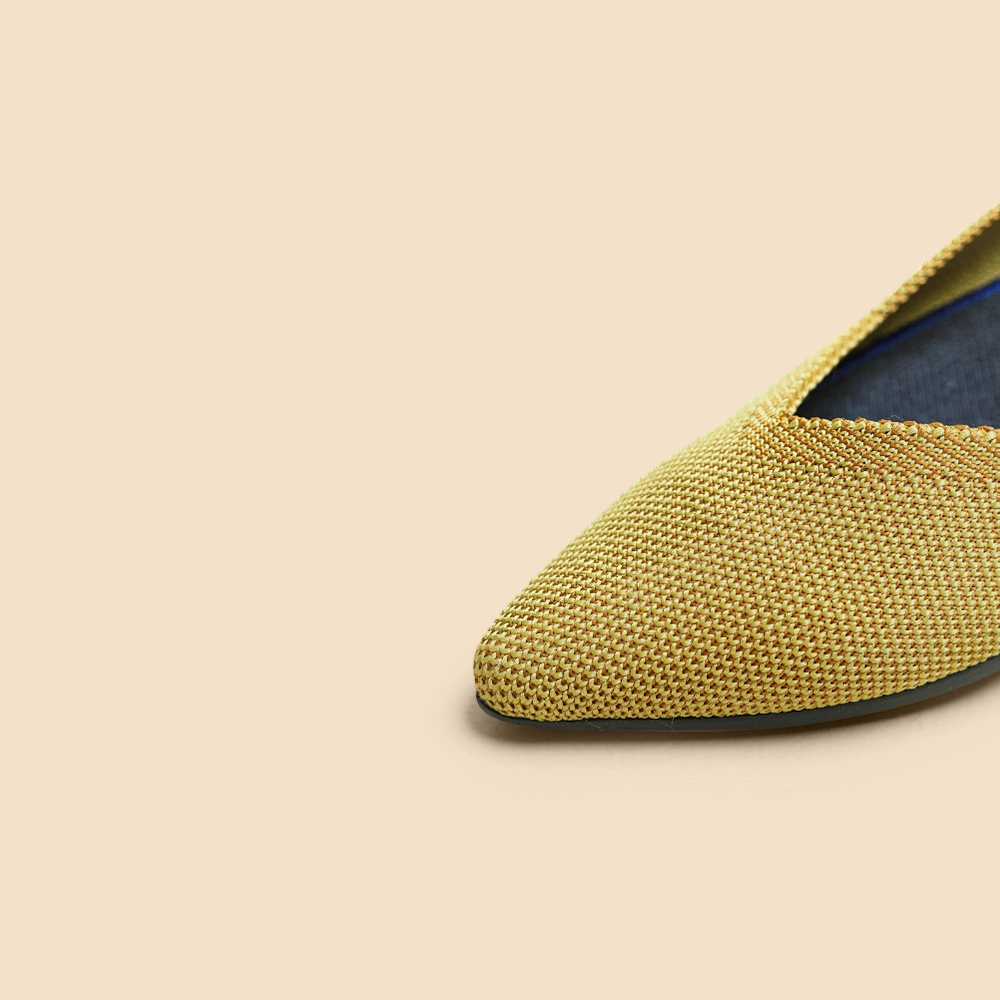 Rothy - Women - The Point - Yellow Rothy New Launch shoe designs