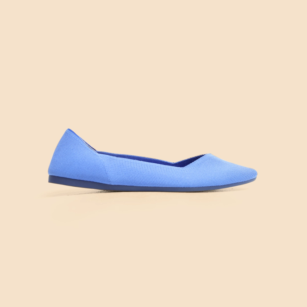 Rothy - Women - The Point -Sea Blue (Blue Sole) Rothy New Launch shoe designs