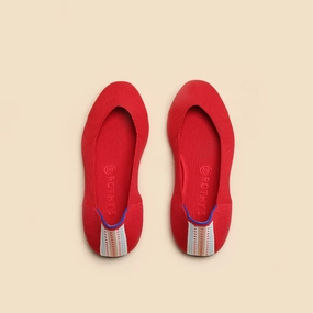 Rothy - Women - The Square - Red Rothy New Launch innovative shoe styles