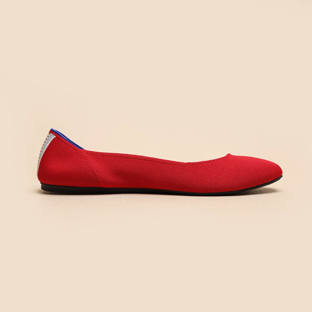 Rothy - Women - The Square - Red Rothy New Launch shoe designs