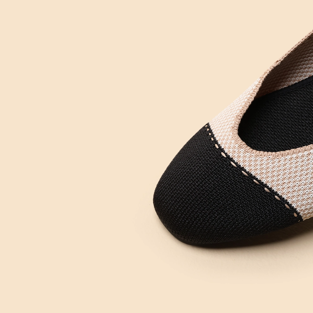 Rothy - Women - The Square - Tuxedo Rothy New Launch shoe designs