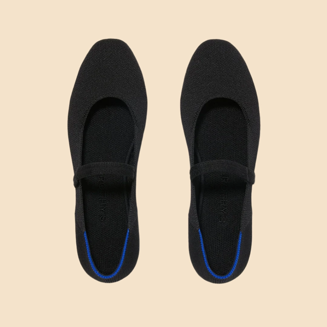 Rothy - Women - The Square Mary Jane - Black Rothy New Launch innovative shoe styles