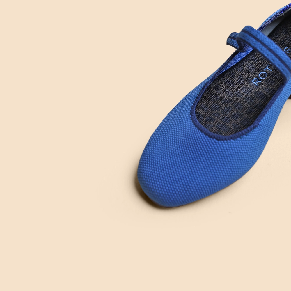 Rothy - Women - The Square Mary Jane - Blue Rothy New Launch shoe designs