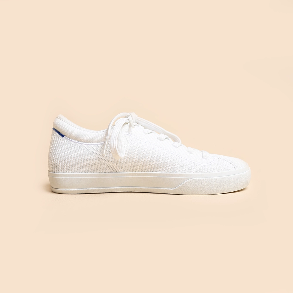 Rothy  - Women Lace Up Sneakers - White Rothy New Launch shoe designs