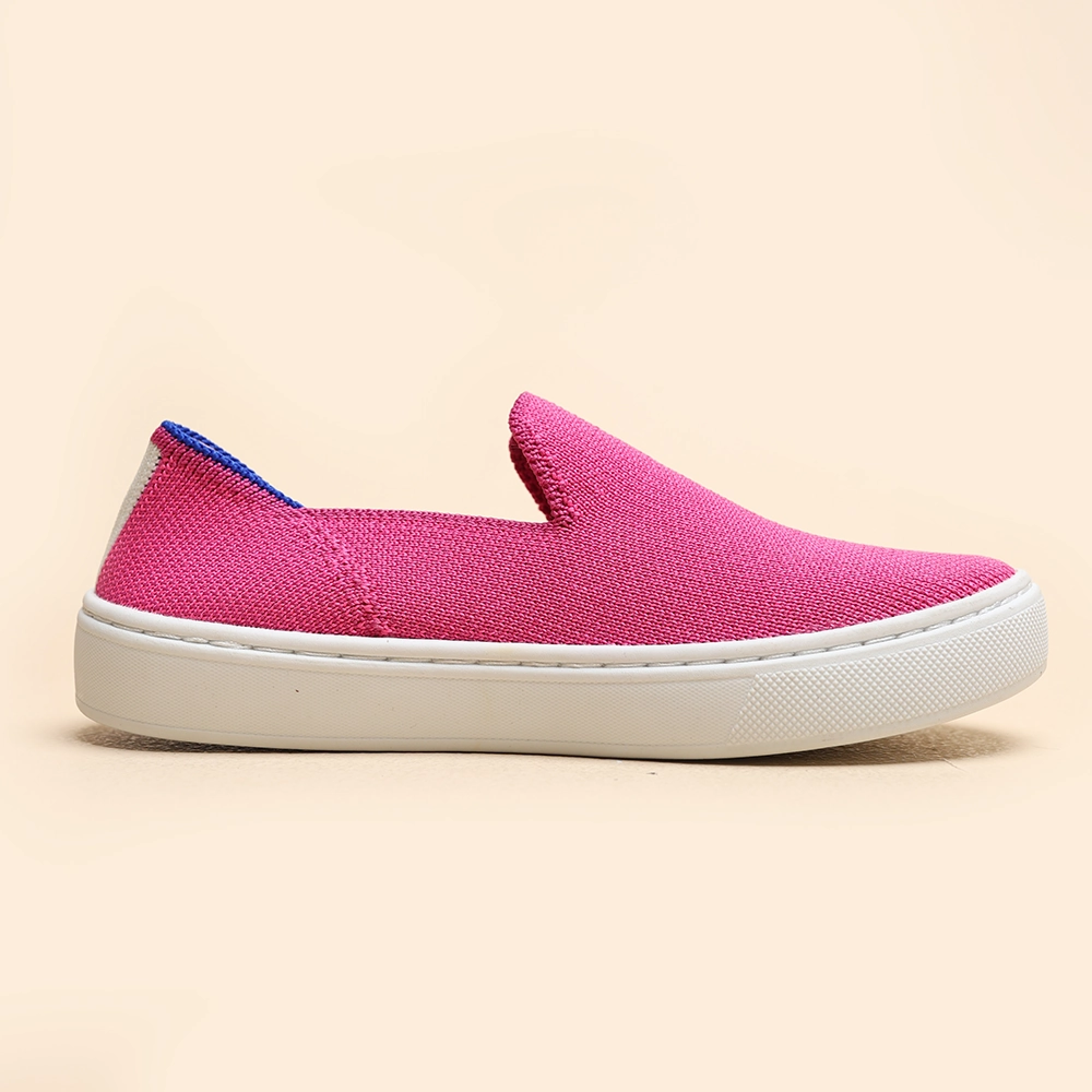 Rothy -The Kids Sneaker  - Bubblegum Rothy New Launch shoe designs