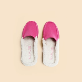 Rothy -Women - Scuff Slippers - Pink Rothy New Launch innovative shoe styles